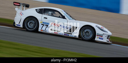 Mark Davies Michelin Ginetta GT4 SuperCup Donington Park 16.4.16 Foto Stock