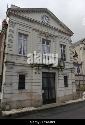 Esterno di Luynes Hotel de Ville Francia Aprile 2016 Foto Stock