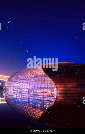 Il showplace è molto bella di notte, è a Beijing in Cina Foto Stock