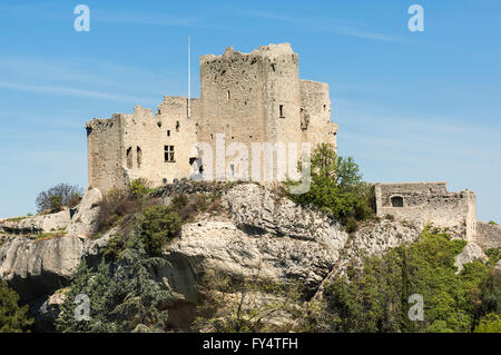 Chateau Vaison la Romaine Vaucluse 84 Francia Foto Stock