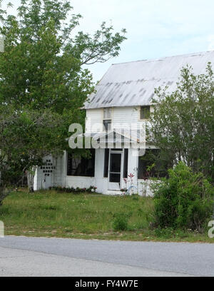 Una tipica casa in Florida in un non così bene fuori area, Loughman, Davenport, Florida, Aprile 2016 Foto Stock