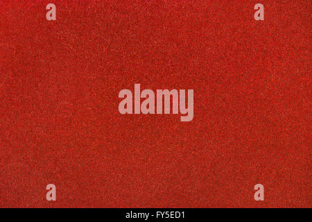 In arenaria rossa texture punteggiata con brillantini metallici Foto Stock