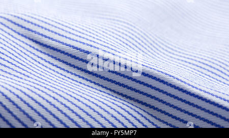 Elegante maglietta di cotone foto macro, industria tessile sfondo Foto Stock