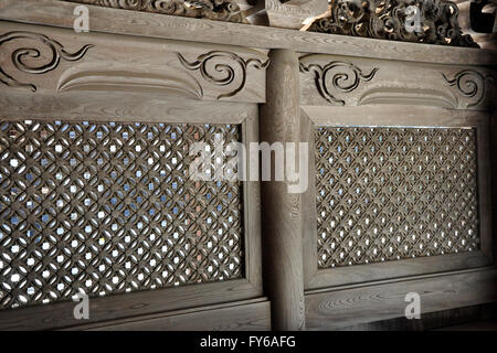 Giappone, Koyasan, Koya mount, legno Foto Stock