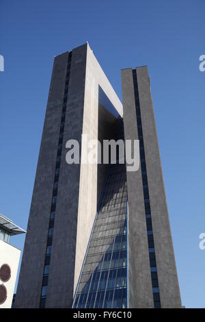 Alto edificio in Berlin Marzahn Foto Stock