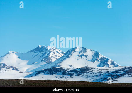 Eurasia, regione del Caucaso, Armenia, Aragatsotn provincia, il paesaggio sulle pendici del monte Aragats (4090m), la montagna più alta in Armen Foto Stock