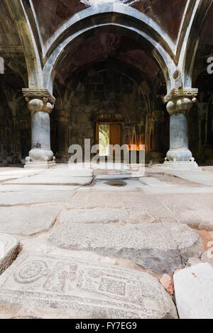 Eurasia, regione del Caucaso, Armenia, Lori provincia, Sanahin monastero, Patrimonio Mondiale dell Unesco Foto Stock