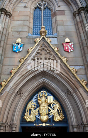 Chiesa cattedrale di Blackburn Santa Maria Vergine, Lancashire, Regno Unito Foto Stock