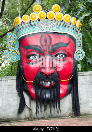 Haw Par Villa, Singapore, il parco contiene statue raffiguranti la mitologia Cinese e folklore Foto Stock