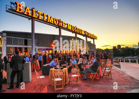 Shapiro centenario festa a Baltimore Museum of Industry Foto Stock