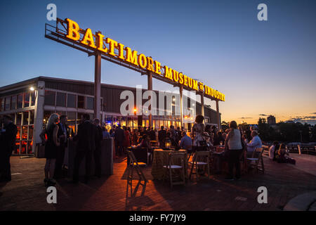 Shapiro centenario festa a Baltimore Museum of Industry Foto Stock