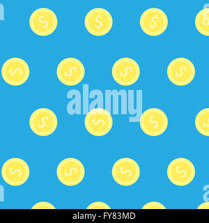 Medaglia d'oro disegno vettoriale. Banking guadagnare e profitto sfondo economico. Vector design piatto illustrazione Foto Stock