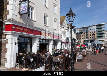 Poole town center dorset England Regno unito Gb Foto Stock