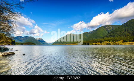 Alouette Lago in Golden Ears Parco Provinciale in Costiera Mountain Range in British Columbia, Canada Foto Stock