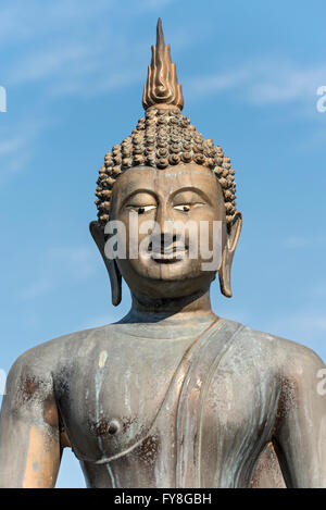 Statua di Buddha a Vederema Malakaya Centro di Meditazione, Colombo, Sri Lanka Foto Stock