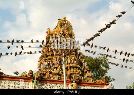 L'indiano tempio di Sri Kali a Yangon in Myanmar Foto Stock