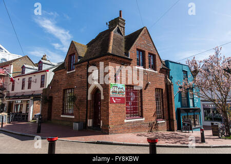 Vecchia casa vicino le corsie in Brighton Sussex. Questa è stata la casa originale di correzione costruito nel 1835 Foto Stock