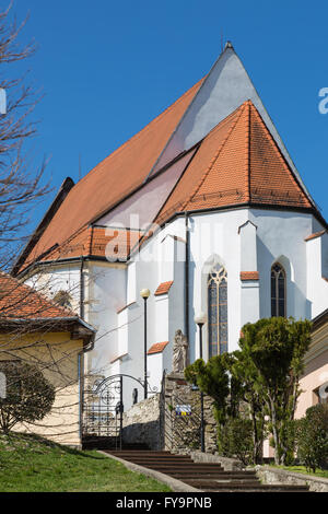 Chiesa parrocchiale di San Giorgio nella frazione di svaty jur, Slovacchia Foto Stock