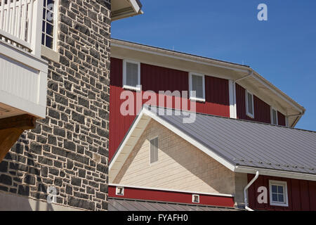 Centro visitatori di edificio, Gettysburg National Military Park, Pennsylvania, STATI UNITI D'AMERICA Foto Stock