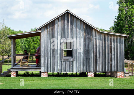 Orlando Florida,Pioneer Village a Shingle Creek Water,edifici storici,James C. Tyson,una stanza cracker home,casa case casa case case case case Foto Stock