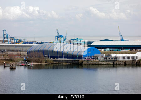 Dr Who esperienza, la Baia di Cardiff, Cardiff, Galles. Foto Stock