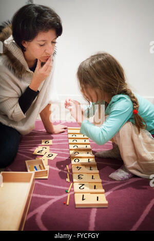 SCUOLA MATERNA Foto Stock