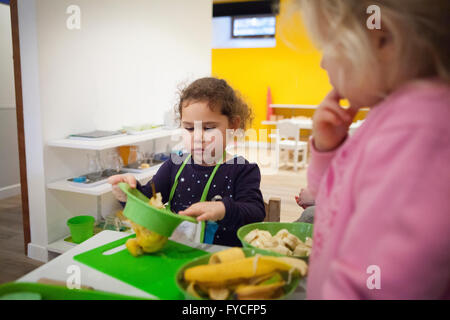 SCUOLA MATERNA Foto Stock