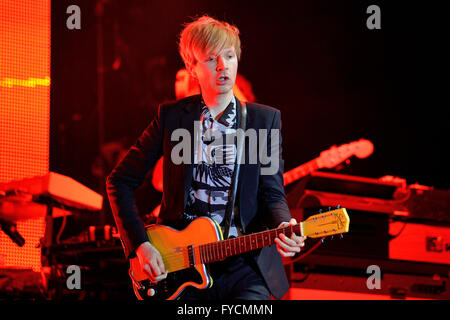 MADRID - Sep 13: Beck (leggendario musicista, cantante e cantautore) Prestazioni a Dcode Festival. Foto Stock