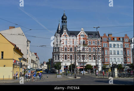 Schlossplatz, Altstadt, Koepenick, Berlino, Deutschland / Köpenick Foto Stock