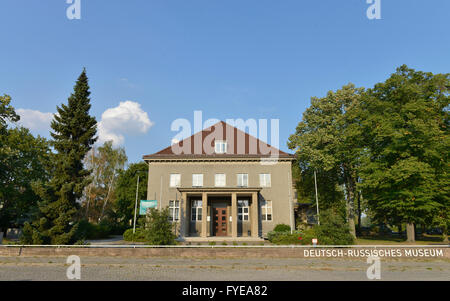 Museo Deutsch-Russisches, Zwieseler Strasse, Karlshorst, Lichtenberg di Berlino, Deutschland Foto Stock