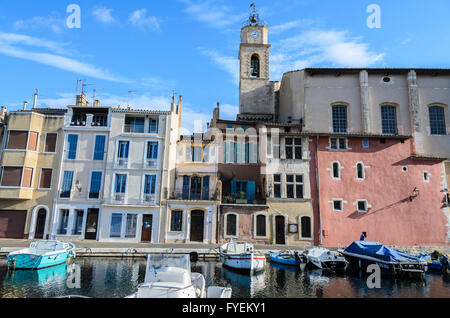 MARTIGUES, LA VENISE PROVENCALE, BDR FRANCIA 13 Foto Stock