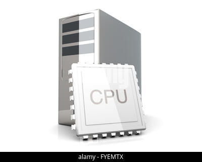CPU desktop Foto Stock