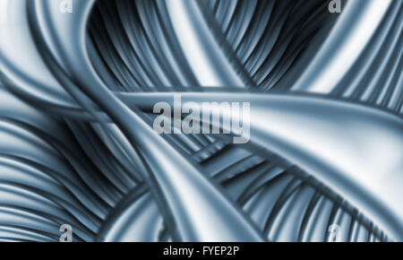 Abstract cavo di sfondo Foto Stock