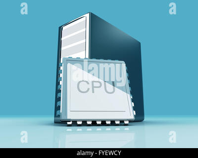CPU desktop Foto Stock