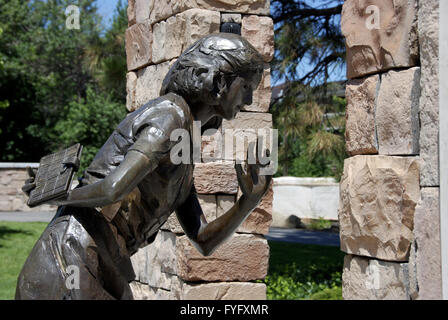 La casa di Anna Frank Memorial, il Boise, Idaho Foto Stock