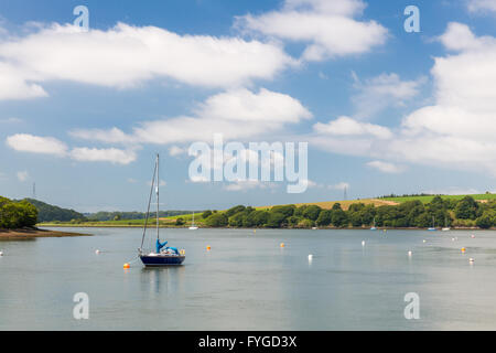 Lawrenny Quay - Pembrokeshire Foto Stock