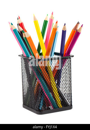 Varie matite di colore Foto Stock