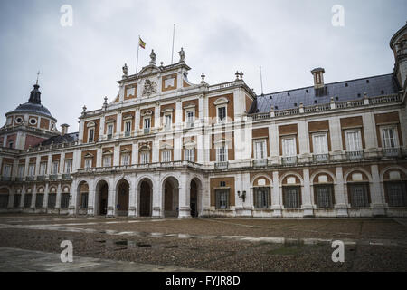 Potenza, maestoso palazzo di Aranjuez in Spagna a Madrid Foto Stock