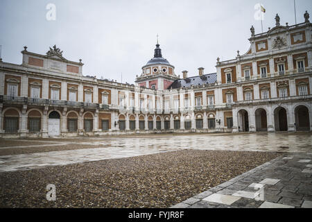 Maestoso palazzo di Aranjuez in Spagna a Madrid Foto Stock