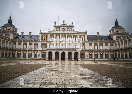 Maestoso palazzo di Aranjuez in Spagna a Madrid Foto Stock