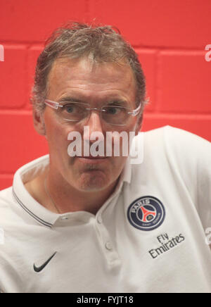 Laurent Blanc (Parigi Saint-Germain FC) Foto Stock