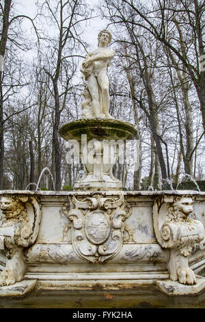 Fontane ornamentali del palazzo di Aranjuez, Madrid, Spagna Foto Stock