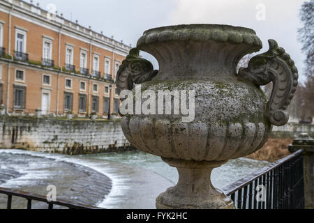 Fontane ornamentali del palazzo di Aranjuez, Madrid, Spagna Foto Stock