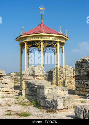 Edificio religioso in Khersones Foto Stock