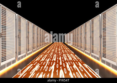 Dati Rush Foto Stock