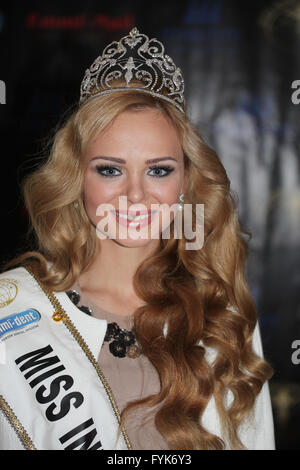 MISS INTERCONTINENTAL 2013 Ekaterina Plekhova Foto Stock