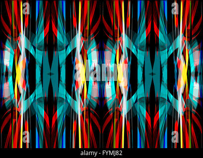 Colorato modello astratto sfondo Foto Stock