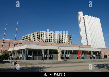 Stadthalle, Theaterstrasse, Chemnitz, Sachsen, Deutschland Foto Stock