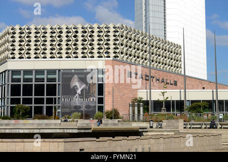 Stadthalle, Theaterstrasse, Chemnitz, Sachsen, Deutschland Foto Stock