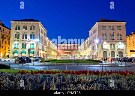 Prokurative piazza in Split vista serale Foto Stock